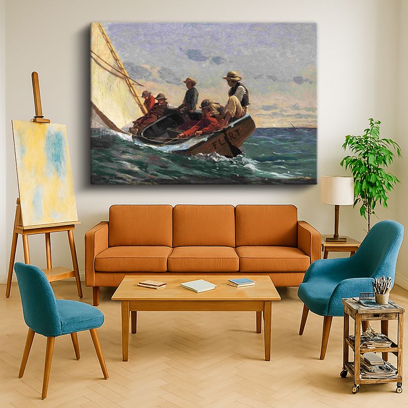 Ressam Kanvas Tablo 1075